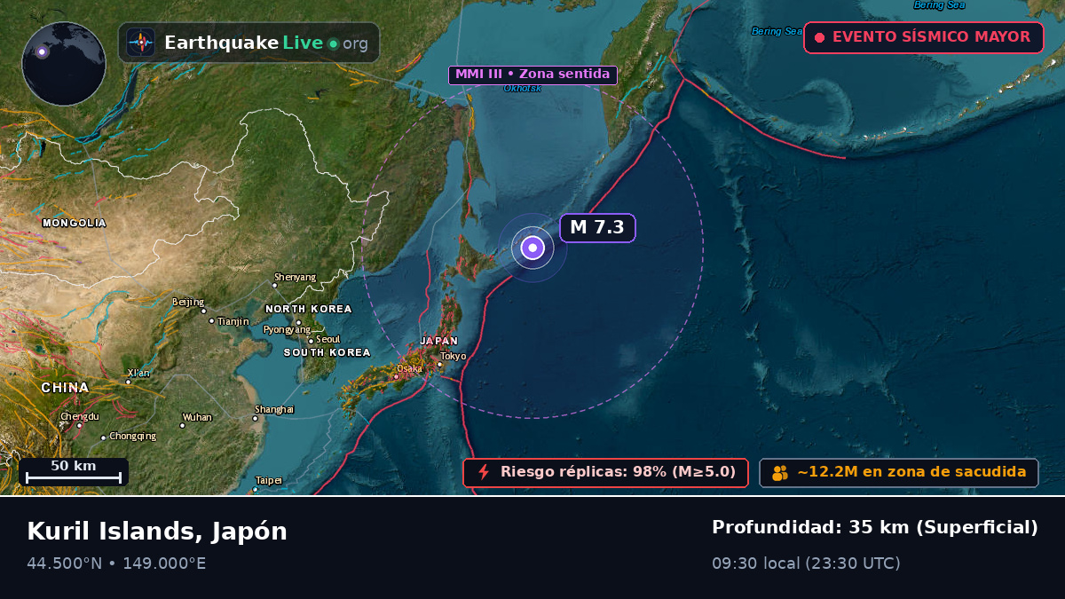 Océano Pacífico Norte (Japón)