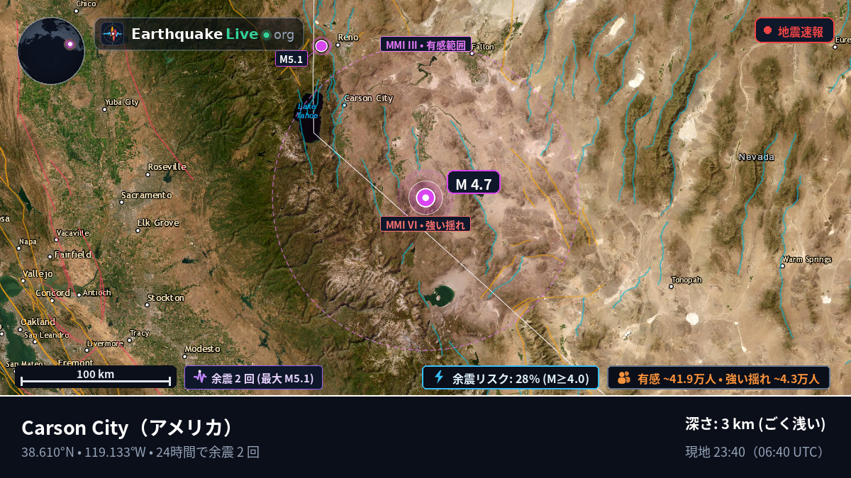 Nevada, アメリカ
