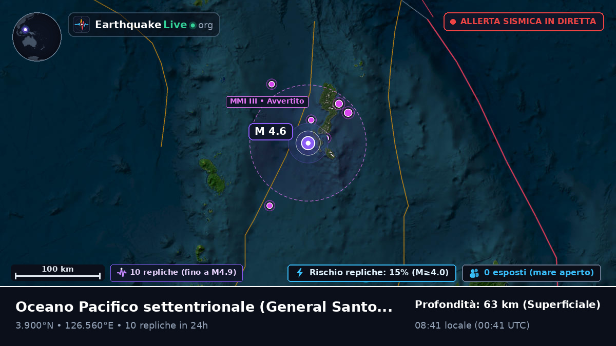 Oceano Pacifico settentrionale (Filippine)