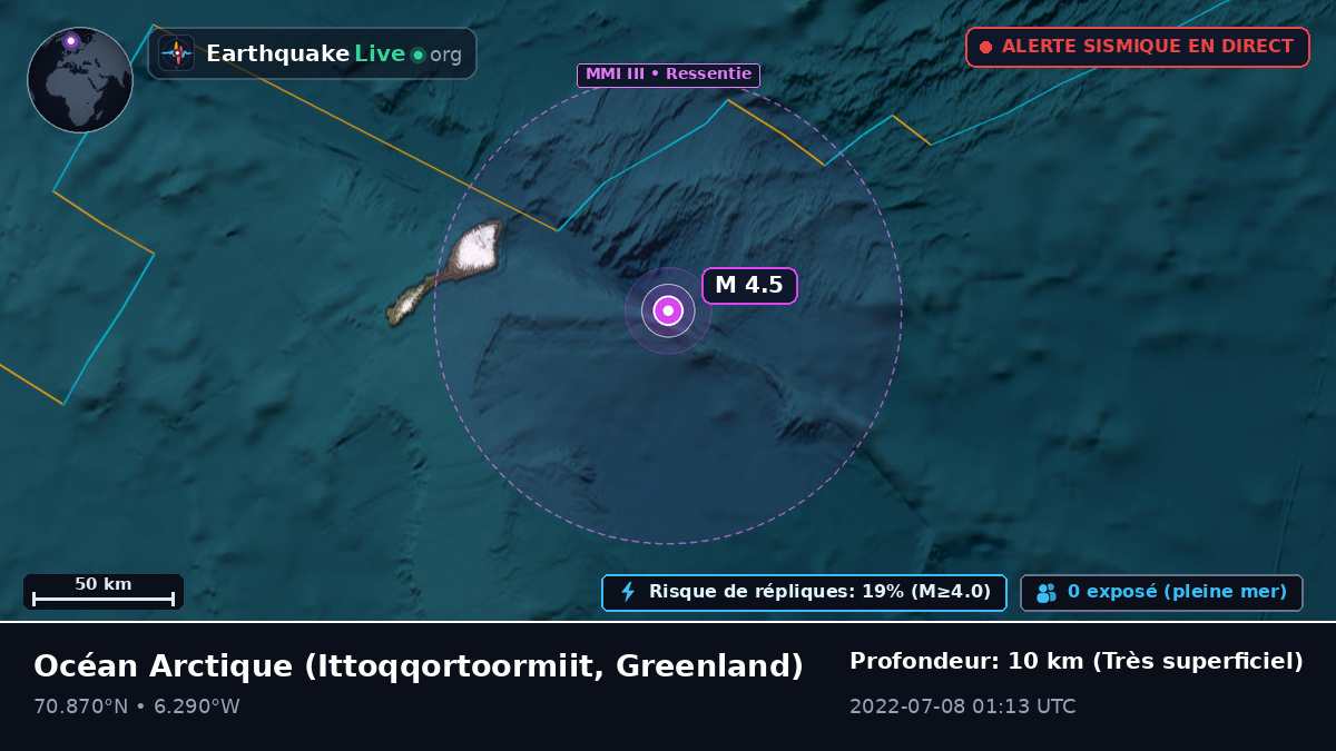 Océan Arctique (Greenland)