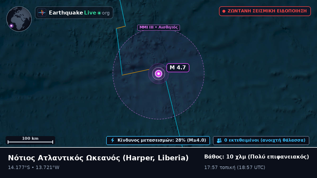 Νότιος Ατλαντικός Ωκεανός (Liberia)