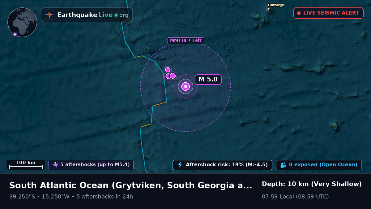 South Atlantic Ocean (South Georgia and the Islands)