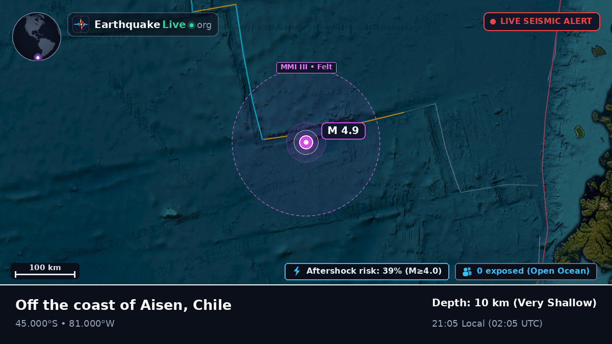 South Pacific Ocean (Chile)