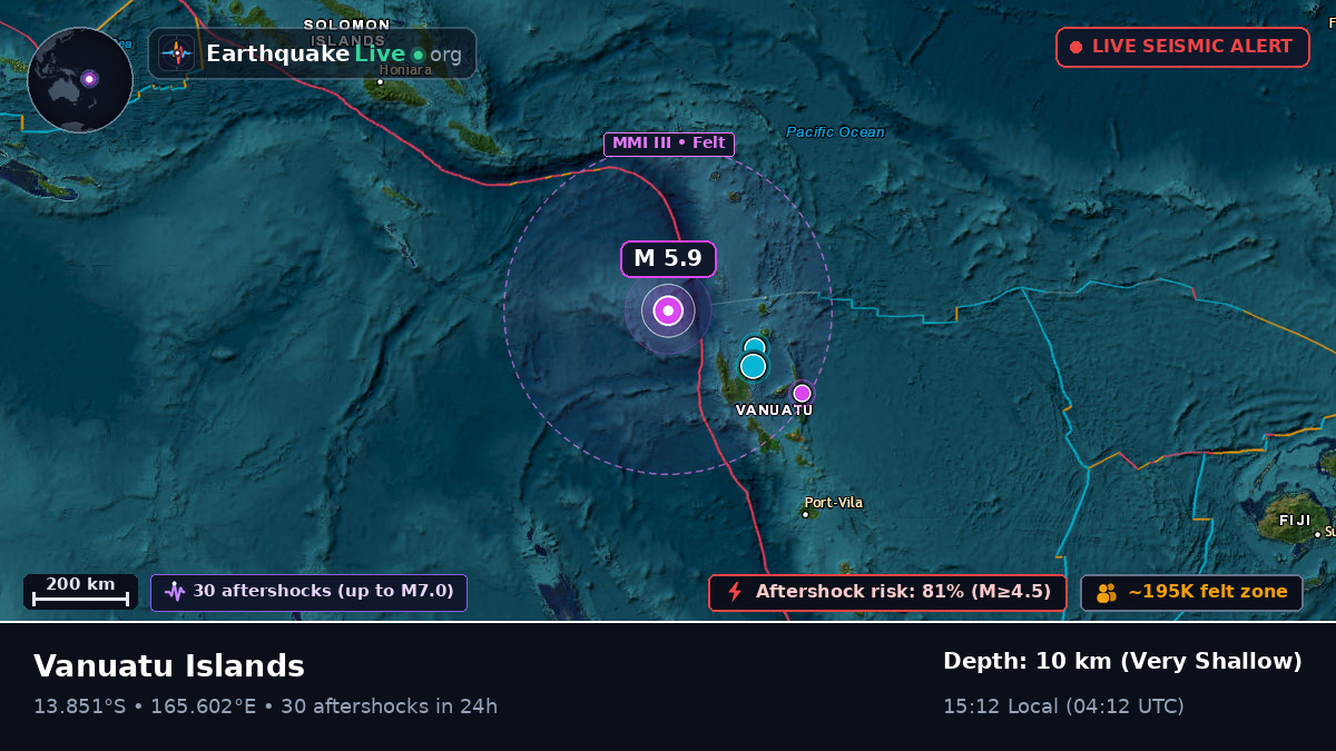 South Pacific Ocean (Vanuatu)