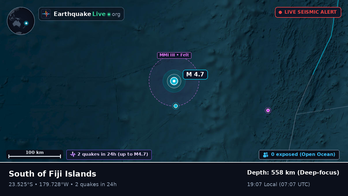 South Pacific Ocean (Tonga)