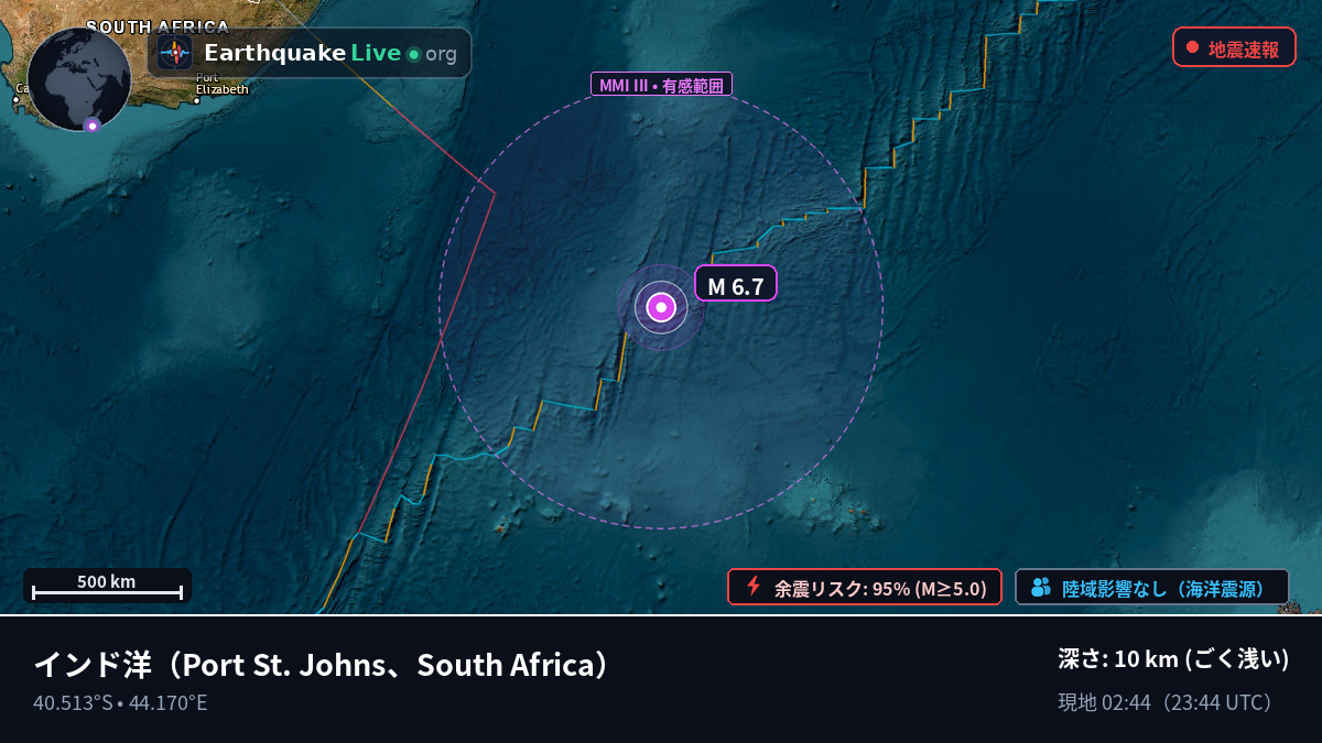 インド洋 (South Africa)