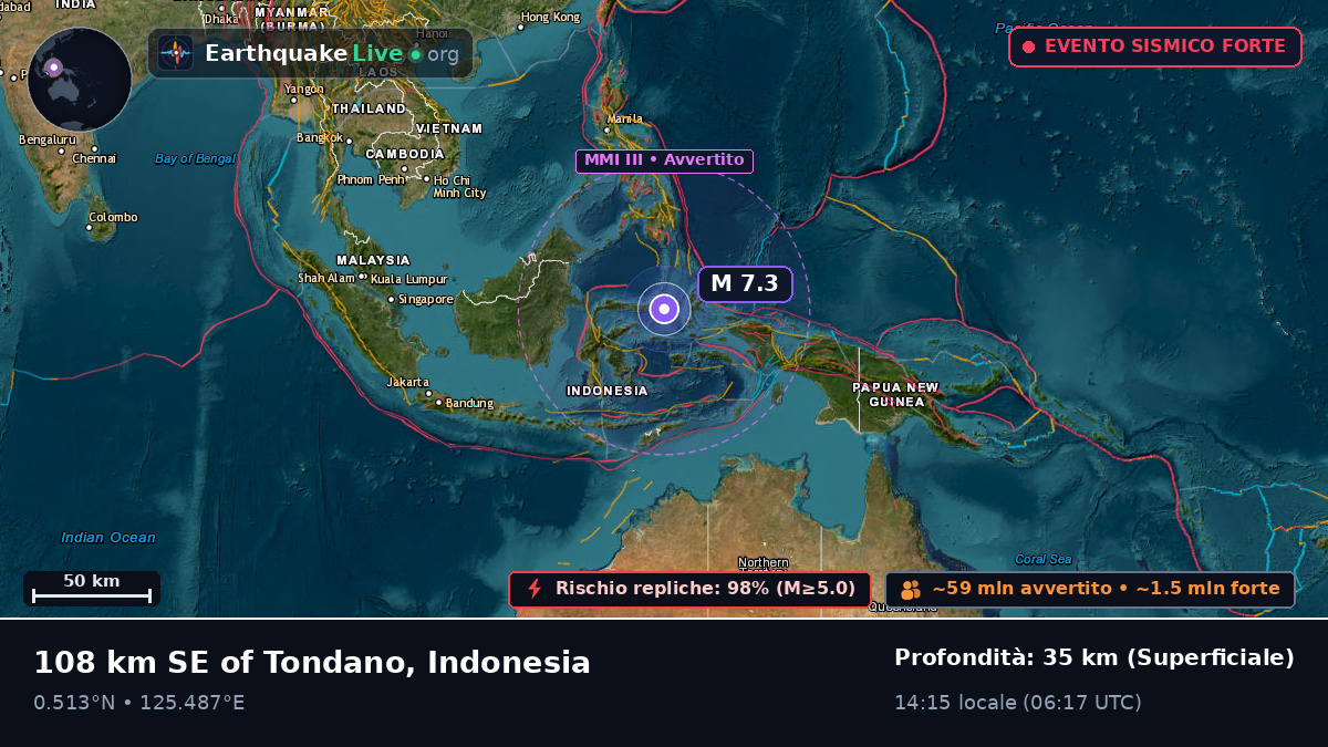 Mare delle Molucche (Indonesia)