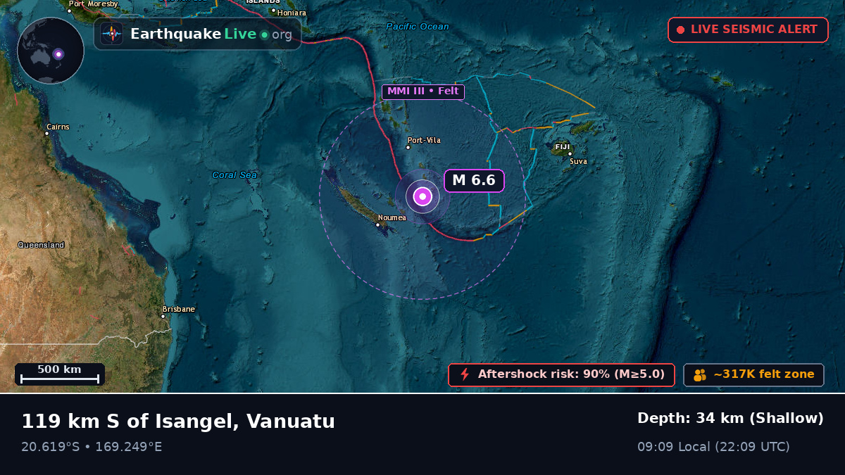 South Pacific Ocean (Vanuatu)