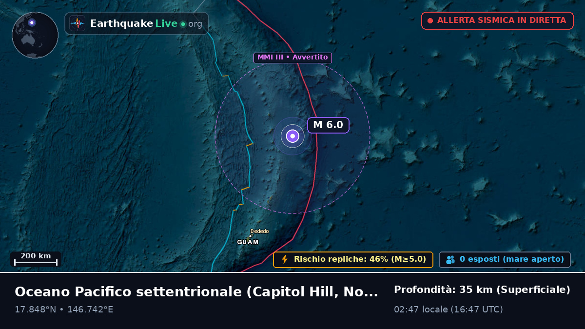 Oceano Pacifico settentrionale (Northern Mariana Islands)