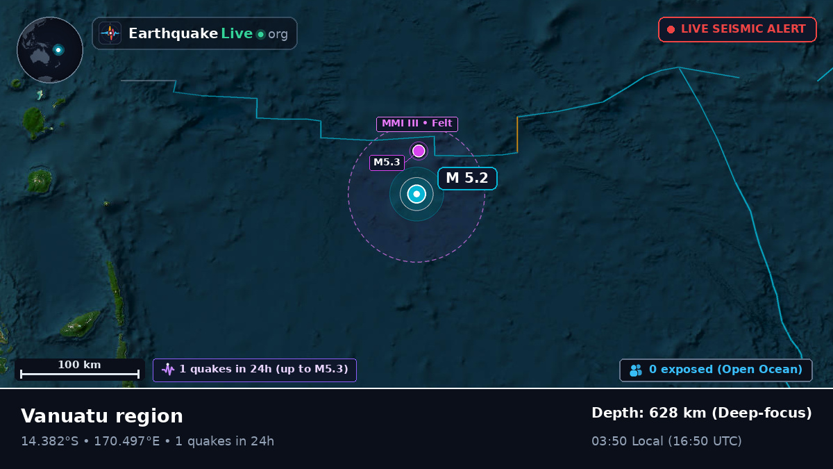 South Pacific Ocean (Vanuatu)