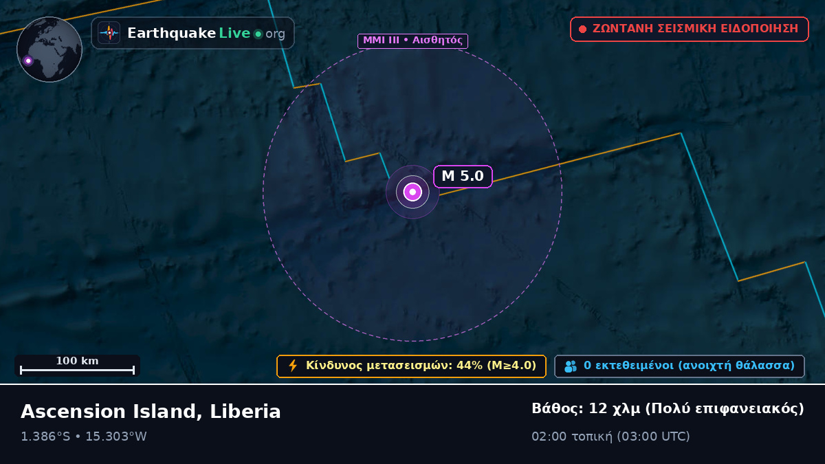 Νότιος Ατλαντικός Ωκεανός (Liberia)