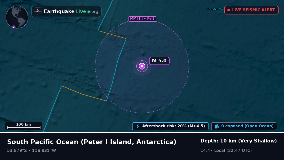South Pacific Ocean (Antarctica)