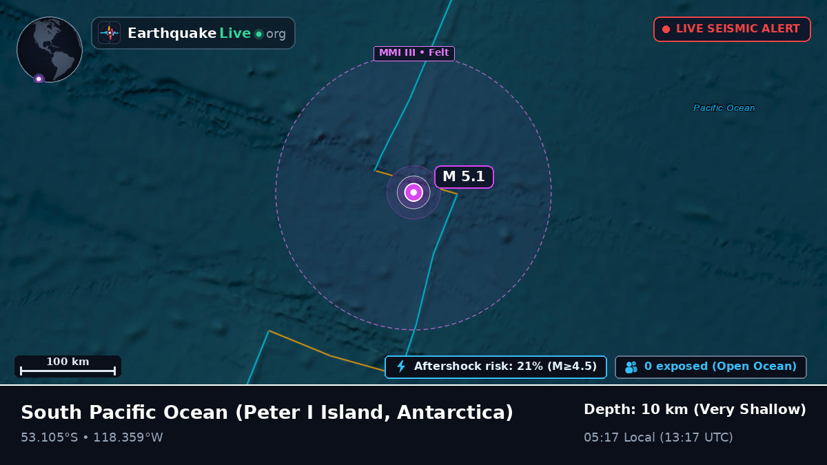 South Pacific Ocean (Antarctica)