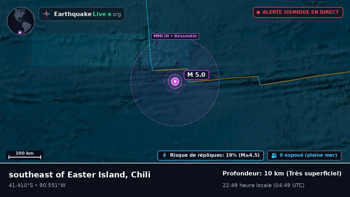 Océan Pacifique Sud (Chili)