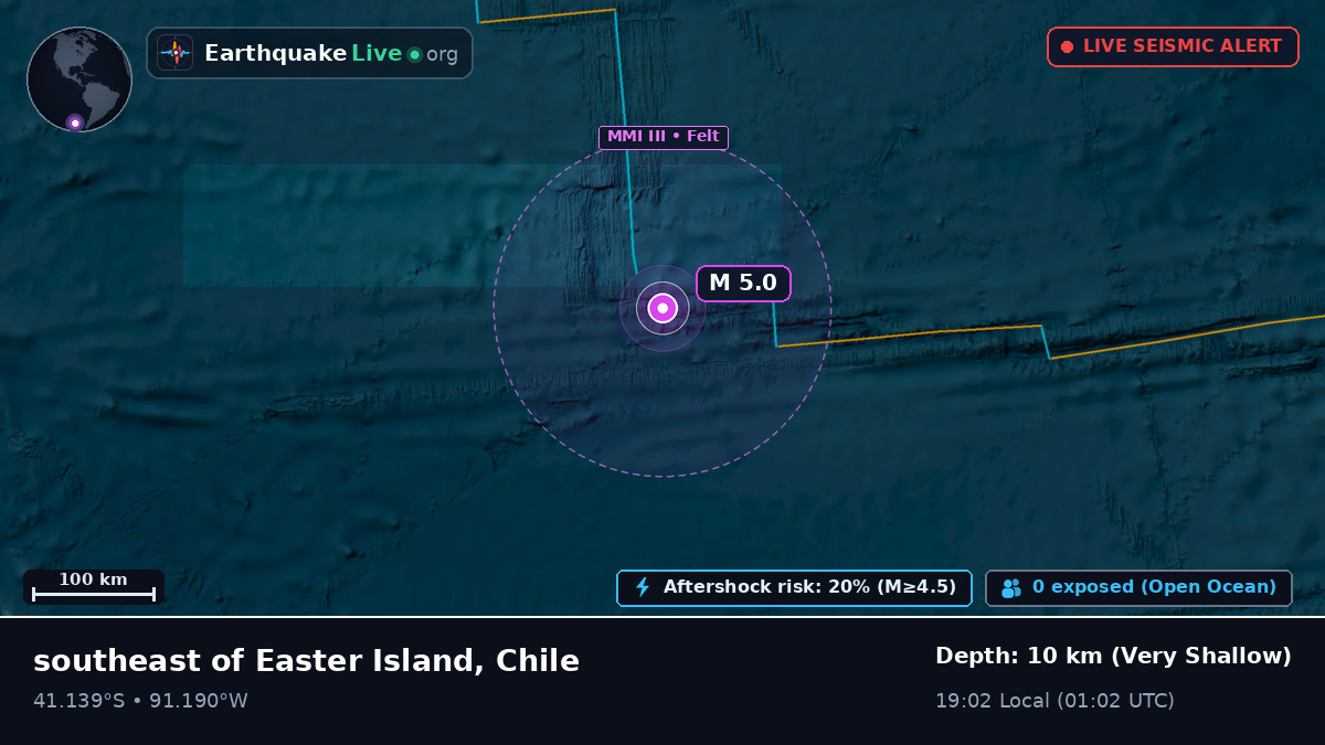 South Pacific Ocean (Chile)