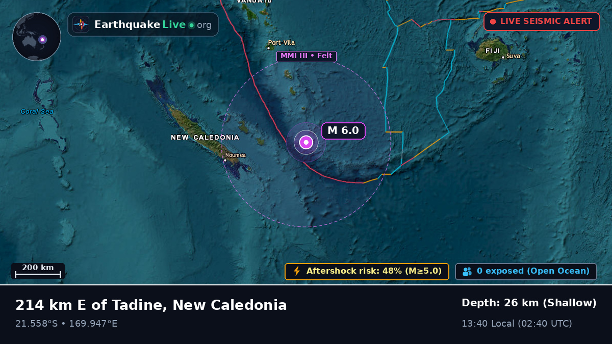 South Pacific Ocean (New Caledonia)