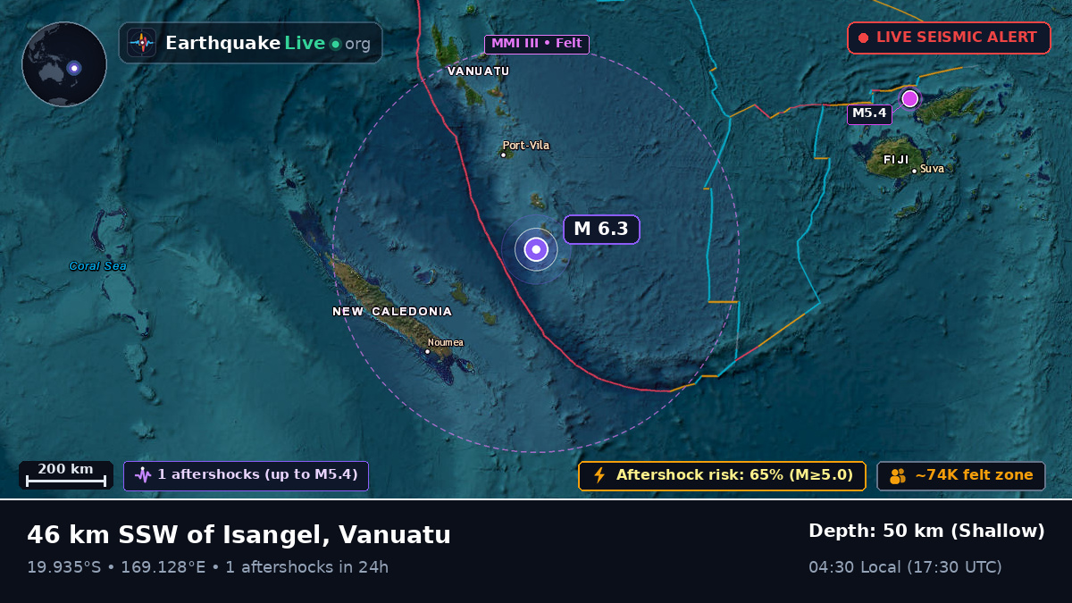 South Pacific Ocean (Vanuatu)