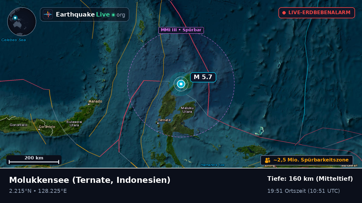 Molukkensee (Indonesien)