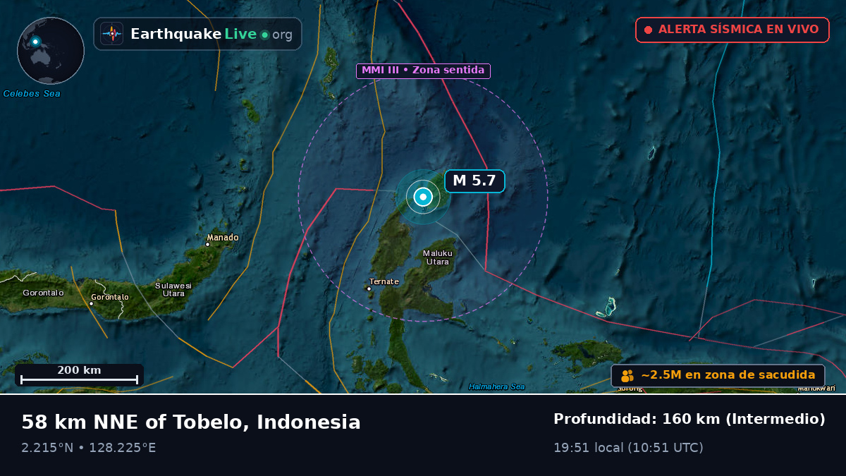 Mar de Molucas (Indonesia)