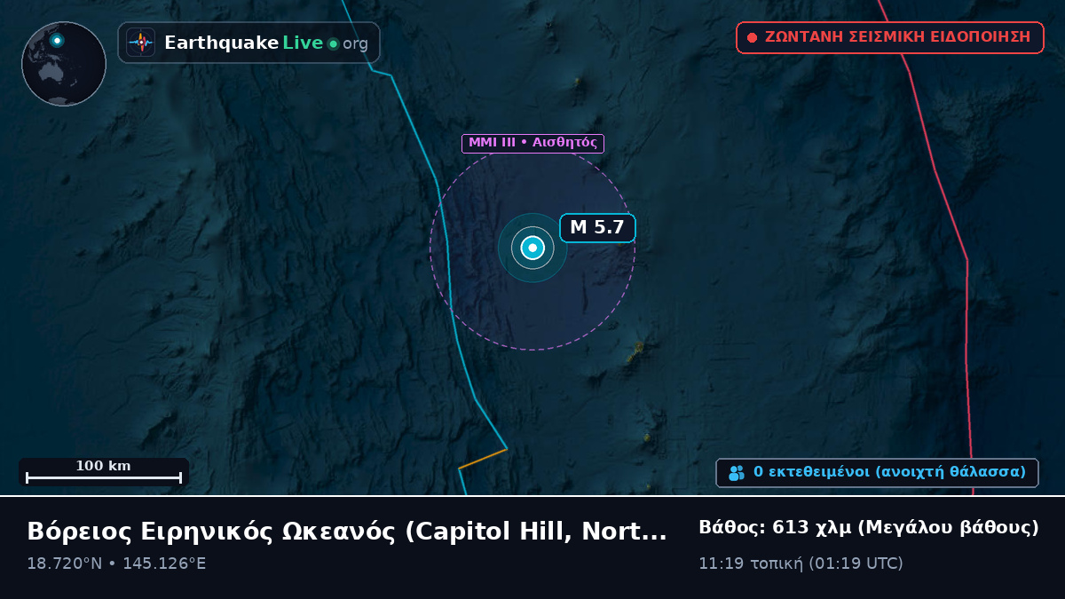 Βόρειος Ειρηνικός Ωκεανός (Northern Mariana Islands)