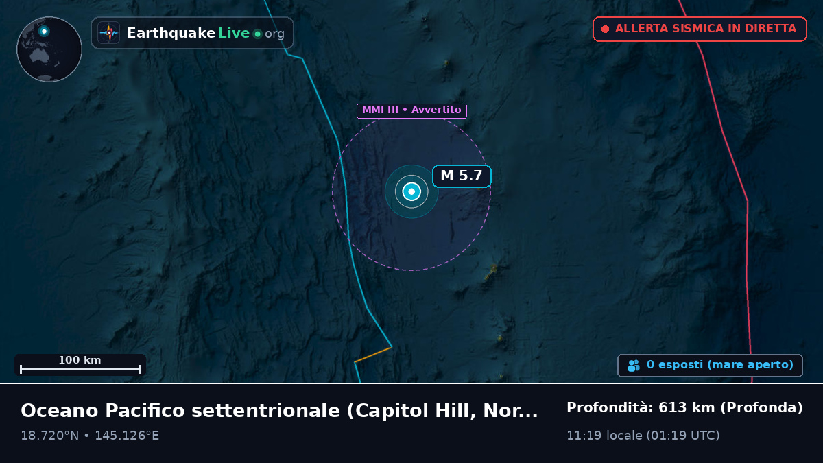 Oceano Pacifico settentrionale (Northern Mariana Islands)