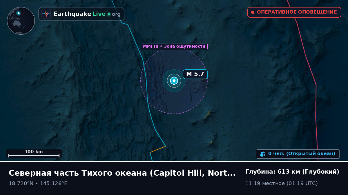 Северная часть Тихого океана (Northern Mariana Islands)