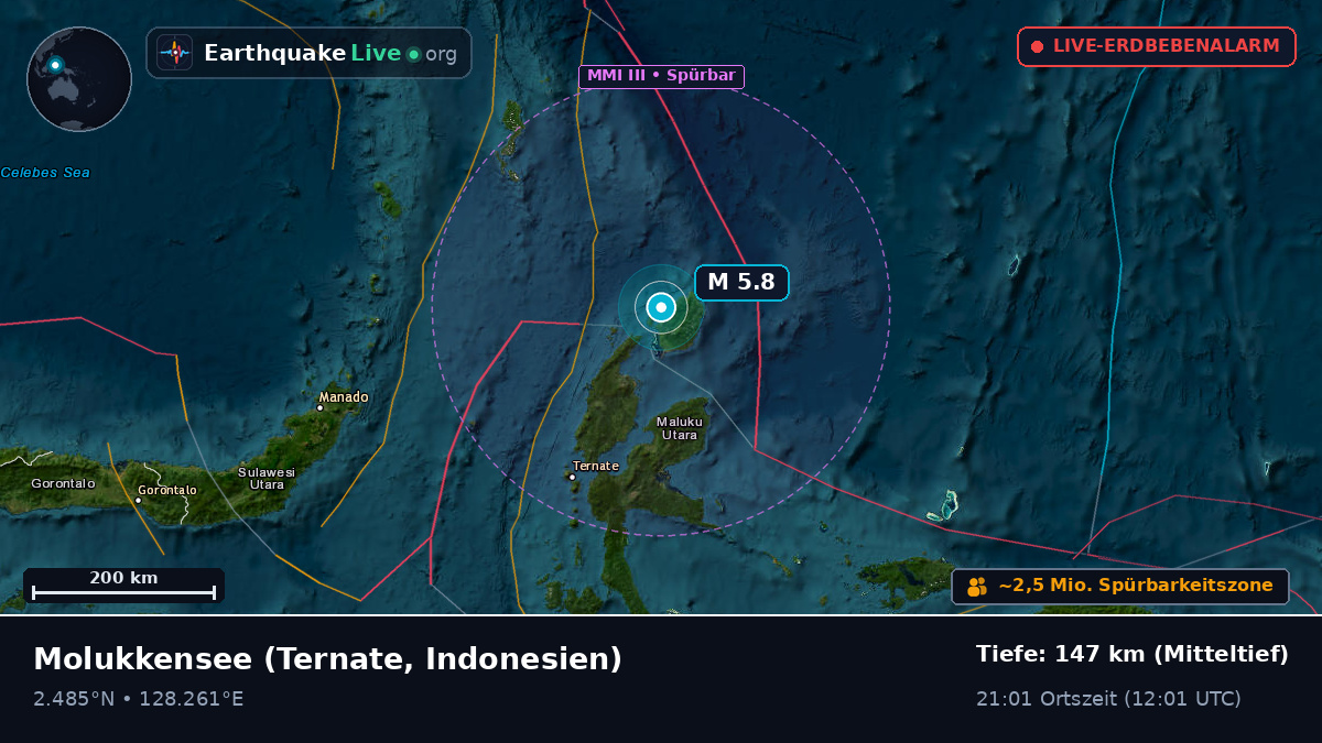 Molukkensee (Indonesien)