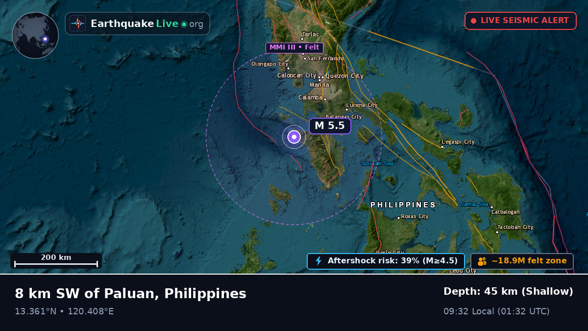 Off the coast of Batangas, Philippines