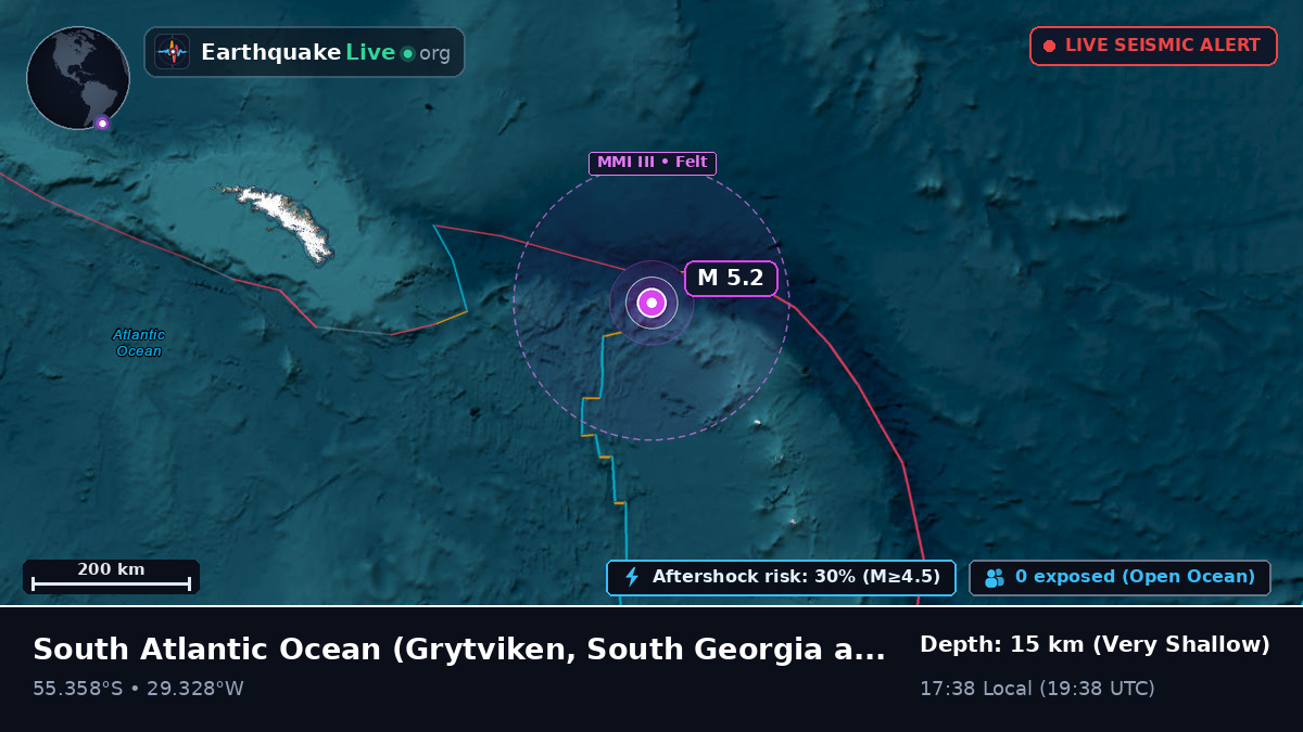 South Atlantic Ocean (South Georgia and the Islands)