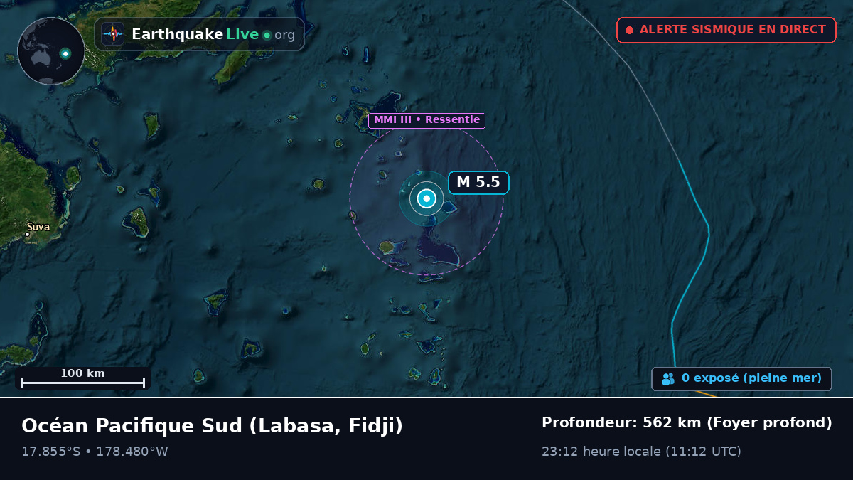 Océan Pacifique Sud (Fidji)