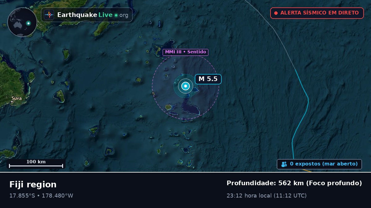 Oceano Pacífico Sul (Fiji)