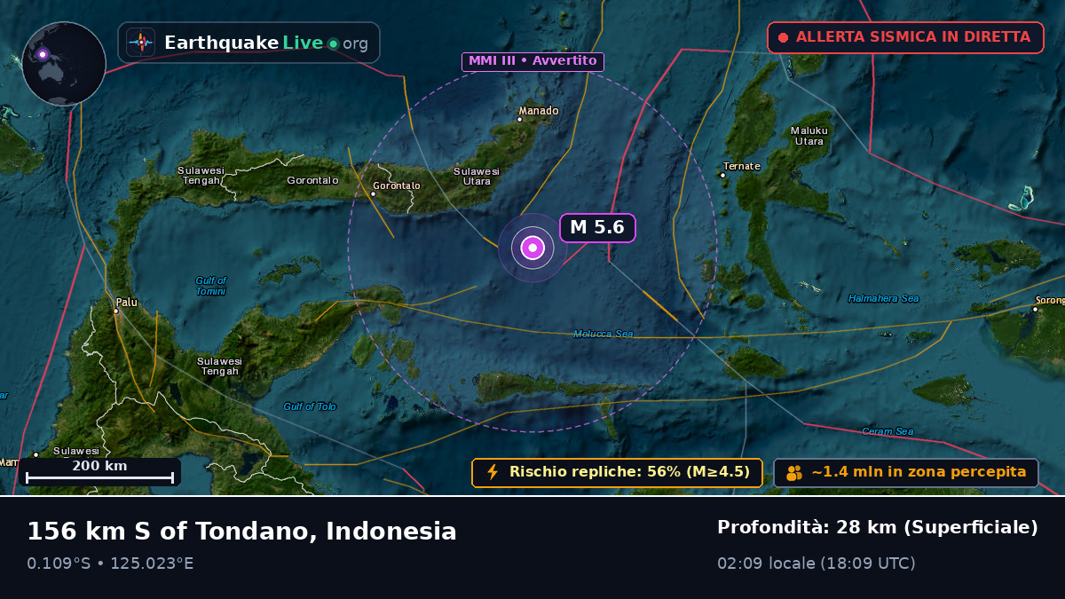 Mare delle Molucche (Indonesia)