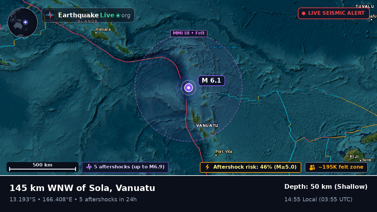 South Pacific Ocean (Vanuatu)