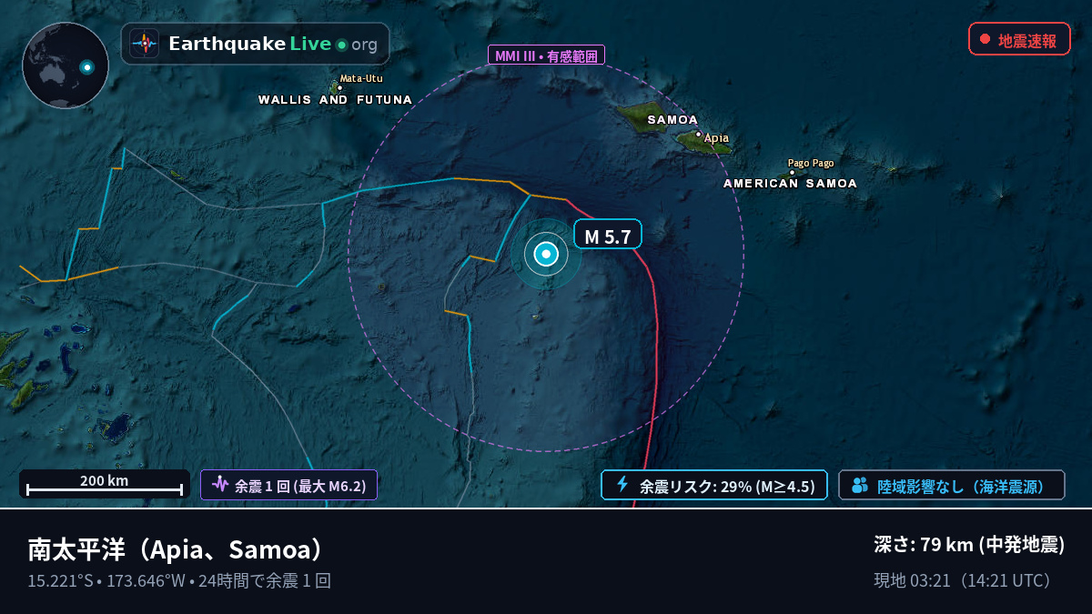 南太平洋 (Samoa)