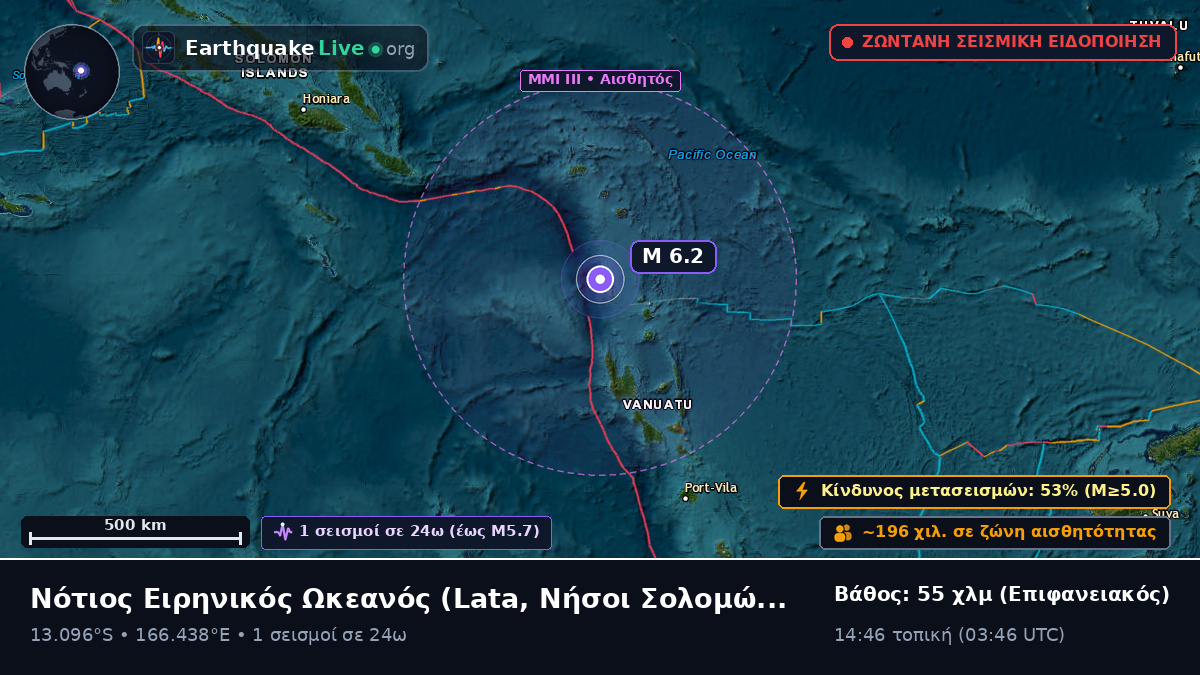 Νότιος Ειρηνικός Ωκεανός (Νήσοι Σολομώντα)