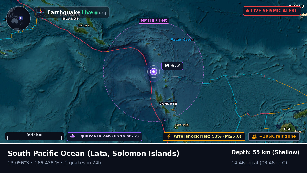 South Pacific Ocean (Solomon Islands)