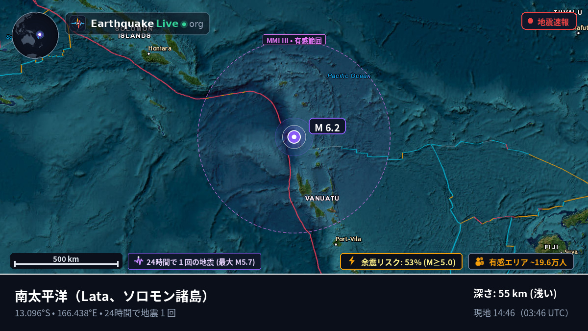 南太平洋 (ソロモン諸島)