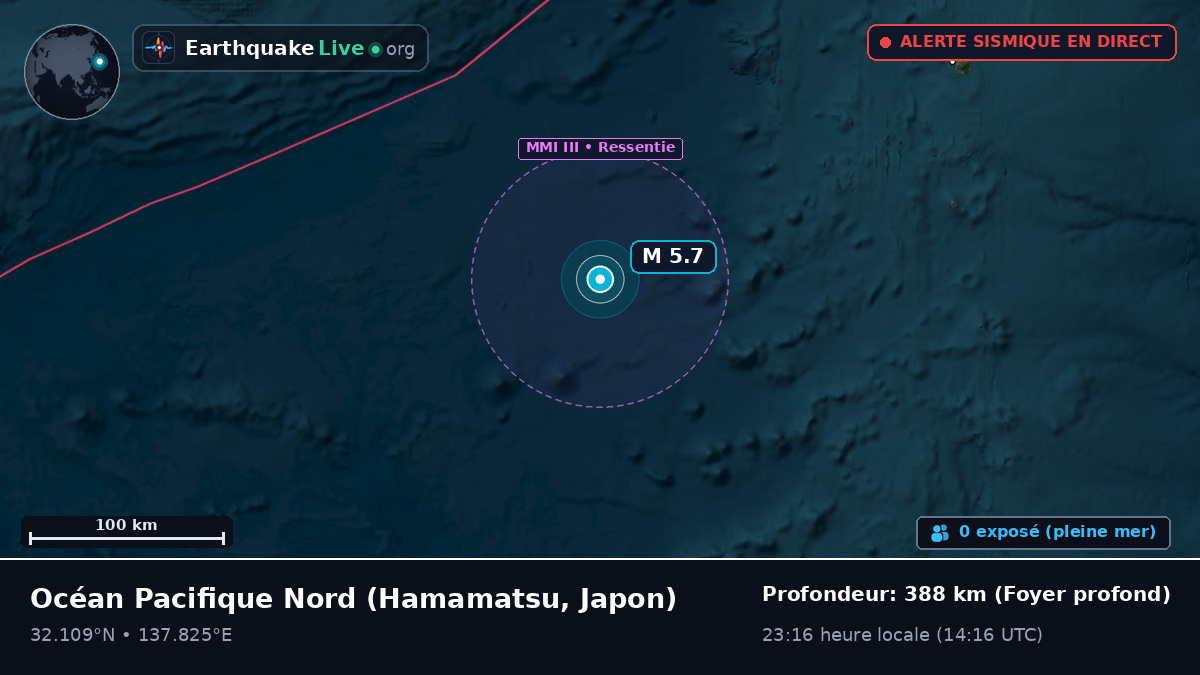 Océan Pacifique Nord (Japon)