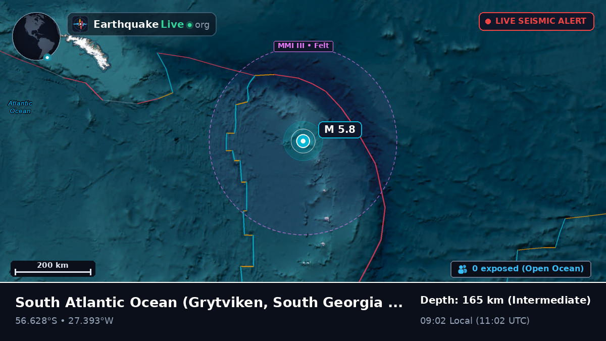 South Atlantic Ocean (South Georgia and the Islands)
