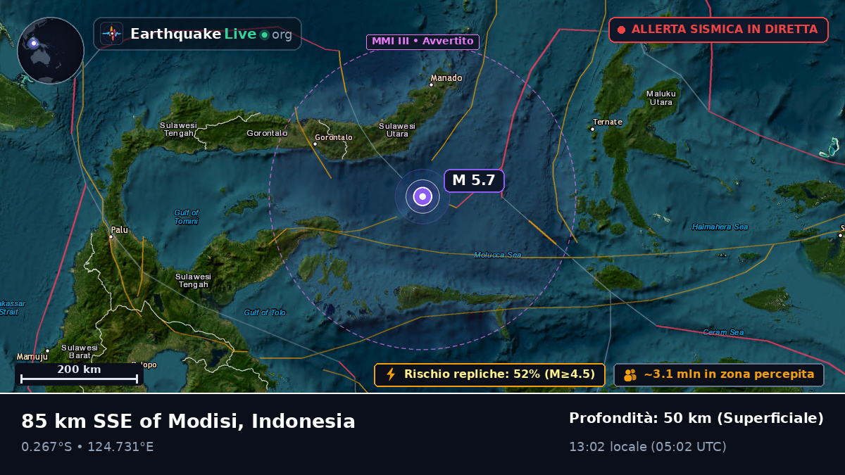 Mare delle Molucche (Indonesia)