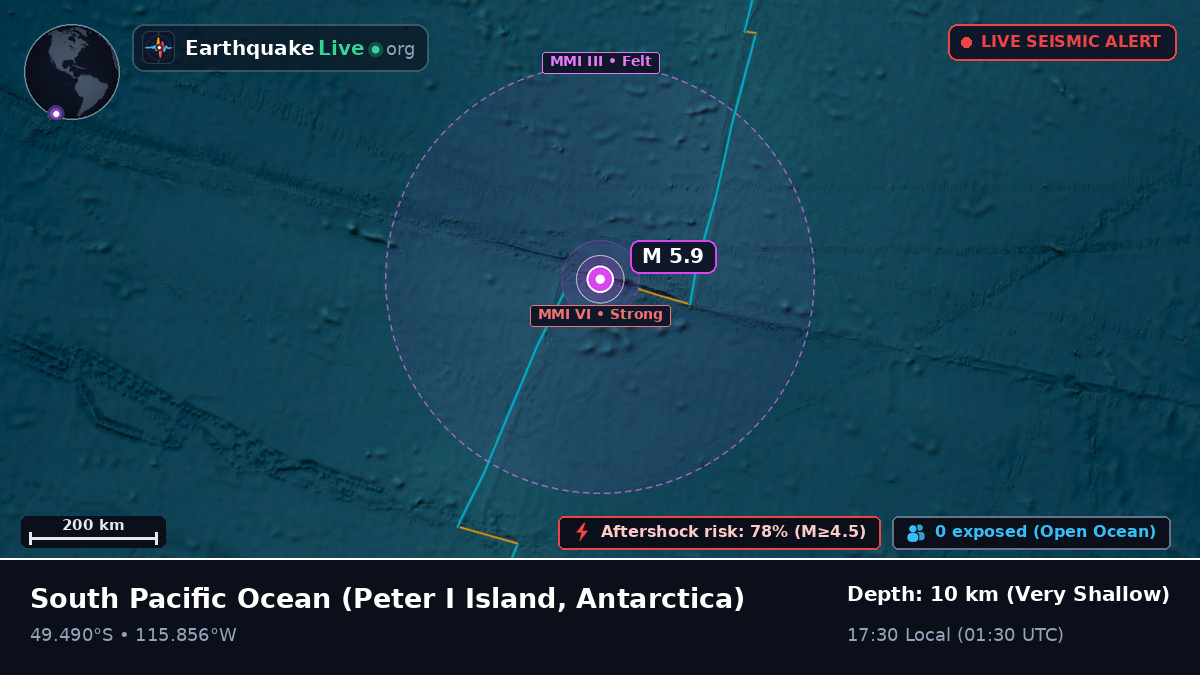 South Pacific Ocean (Antarctica)