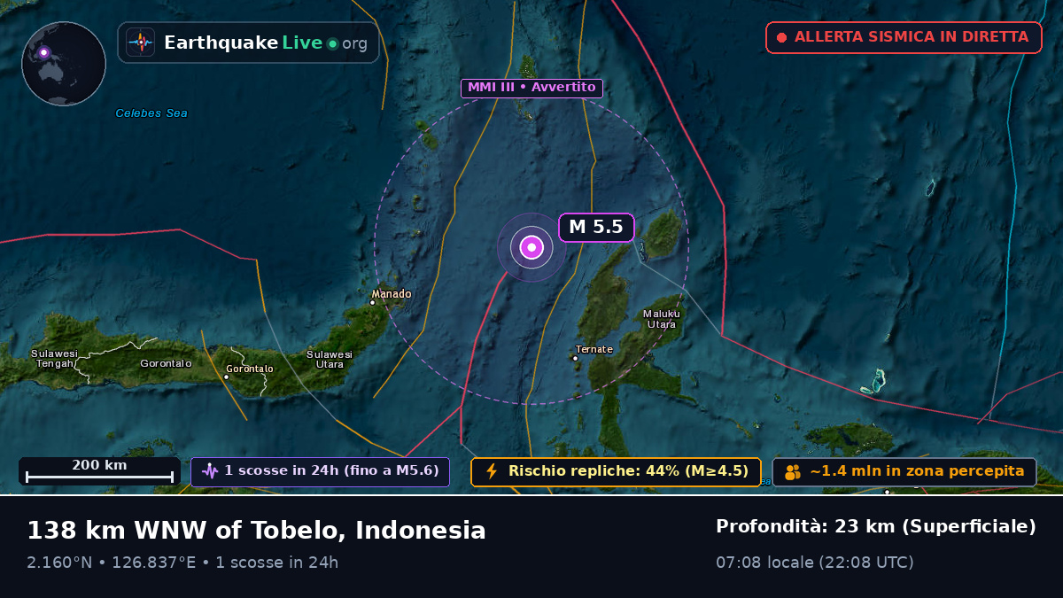 Mare delle Molucche (Indonesia)