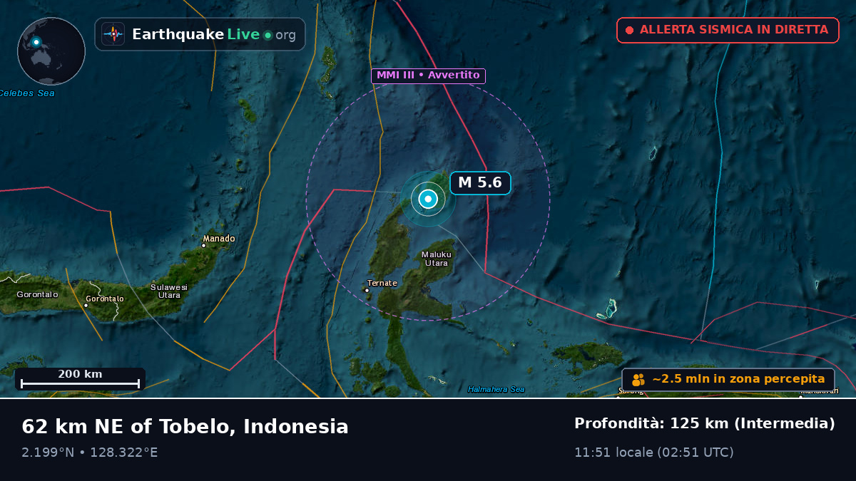 Mare delle Molucche (Indonesia)