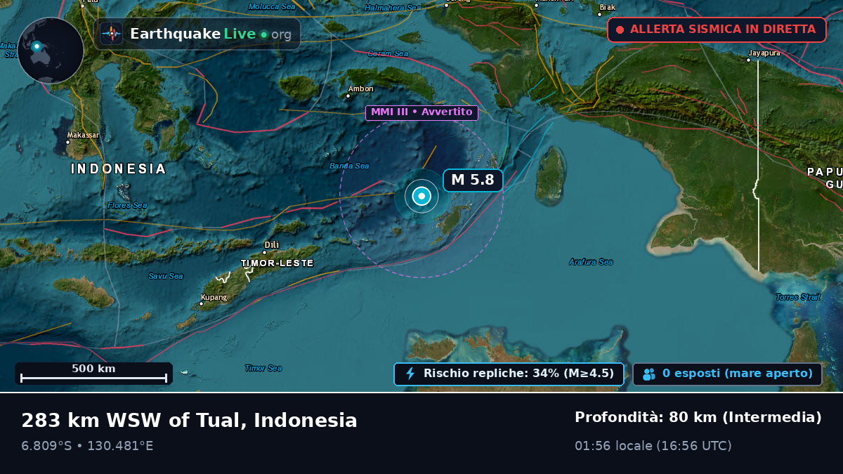 Mare di Banda (Indonesia)