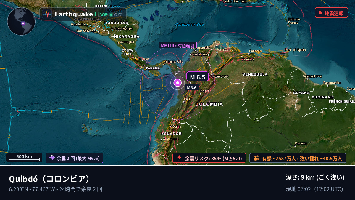 Chocó, コロンビア