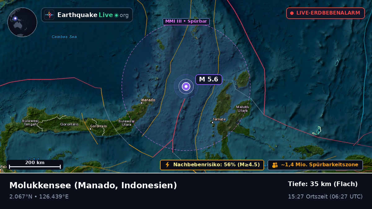 Molukkensee (Indonesien)