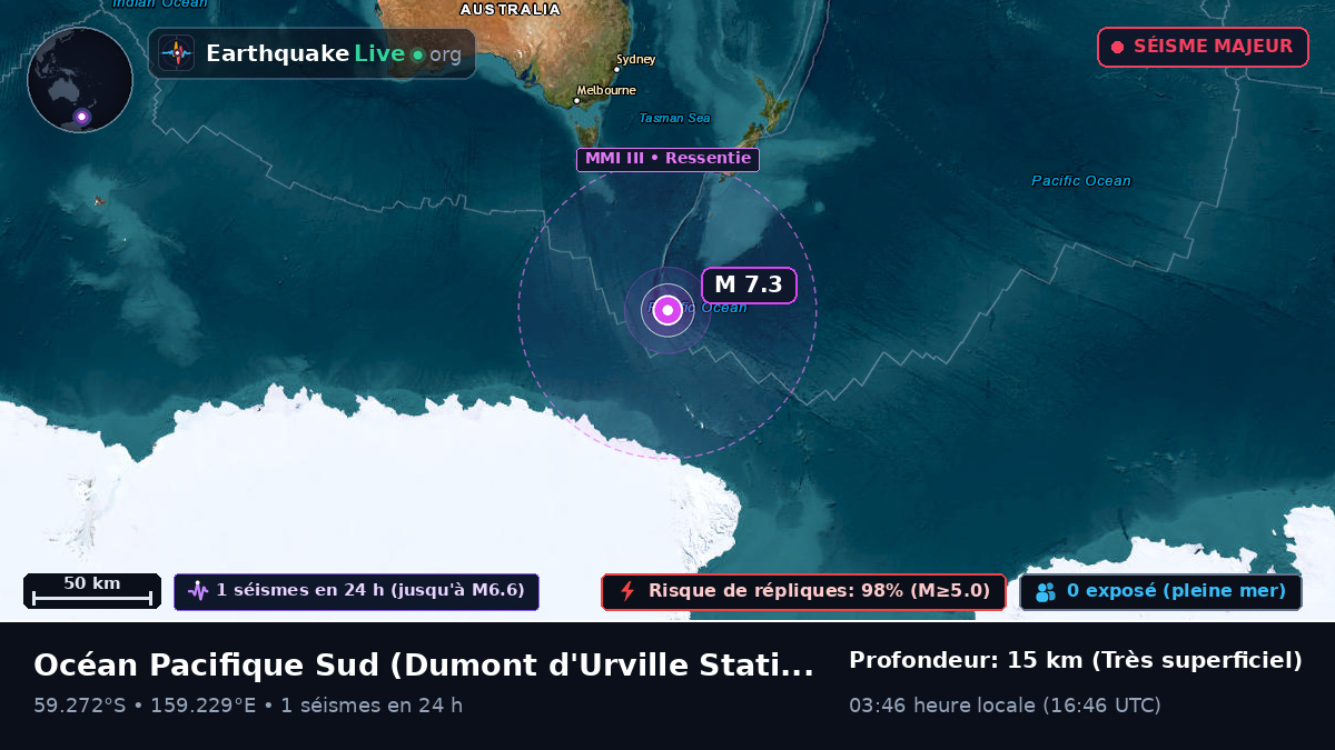 Océan Pacifique Sud (Antarctica)