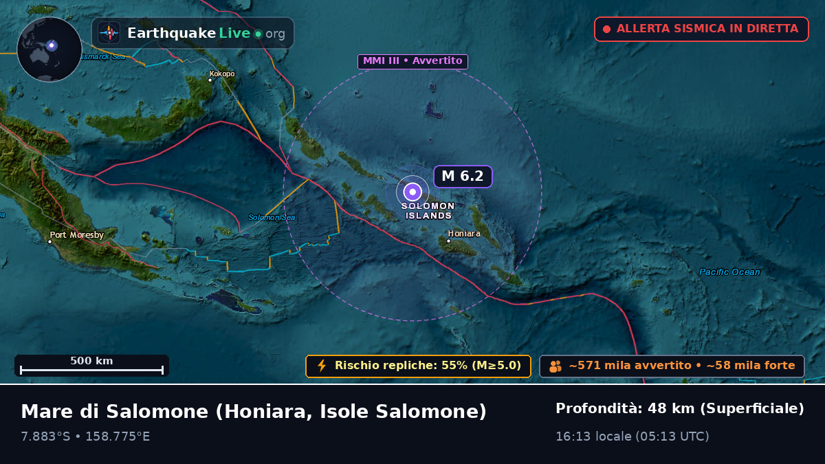 Mare di Salomone (Isole Salomone)