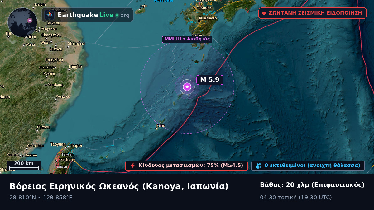 Βόρειος Ειρηνικός Ωκεανός (Ιαπωνία)
