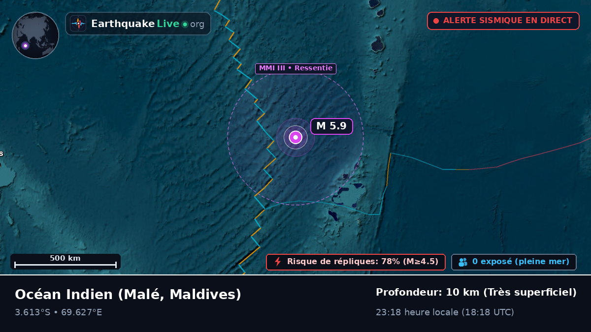 Océan Indien (Maldives)